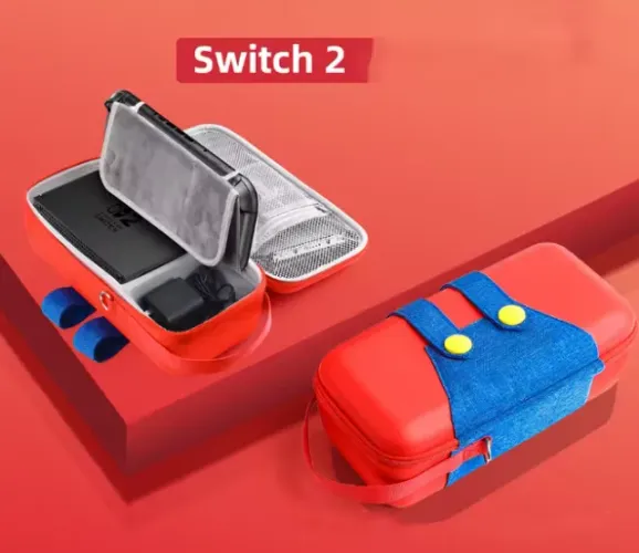 Case Nintendo Switch 2 Grande tema Super Mario 