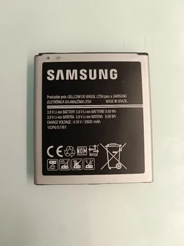 Bateria Original Samsung 9.88 Wh Modelo:EB-BG530BBC Para Gran Prime J2 Prime J5 j500