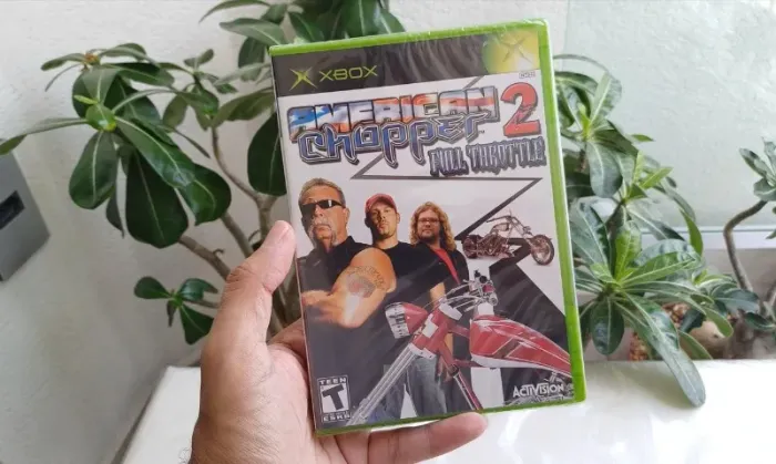 Jogo American Chopper 2 Full Throttle Xbox Raro Lacrado