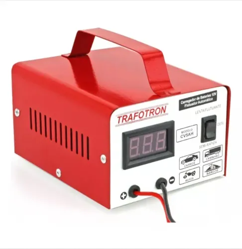 Carregador de bateria portátil 12v (5A)