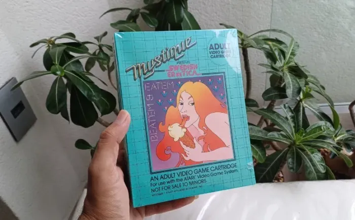 Jogo Mystique Beat 'em & Eat 'em Atari 2600 Raro Lacrado
