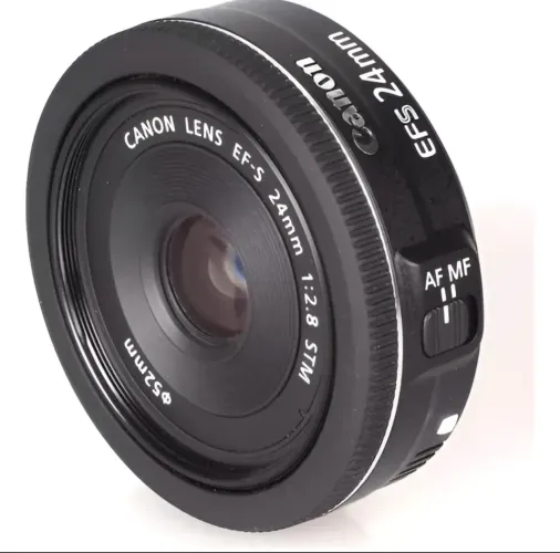 Lente Canon EF-s de 24 mm F/2.8 Stm