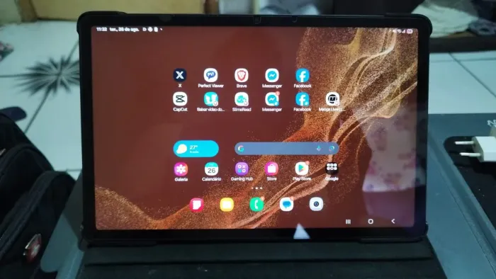 Tablet Samsung Galaxy S8 5G 8FB 256 armazenamento