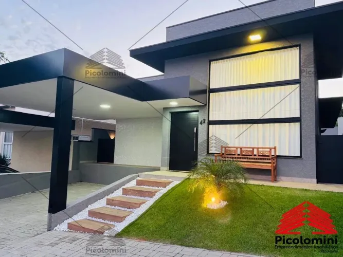 Casa em condomínio fechado,Buona Vita Atibaia,Porteira fechada,03 suítes,ampla sala,cozinh