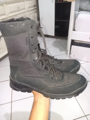 Bota Tática Militar Preta tamanho 42