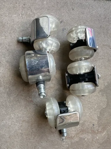 Jogo de rodízio de silicone para cadeiras