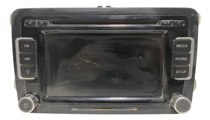 Central Multimídia Original Volkswagen Tiguan Tsi 2010/2011