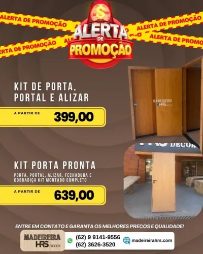 Kit Porta e Kit Porta Pronta Mega Promoção