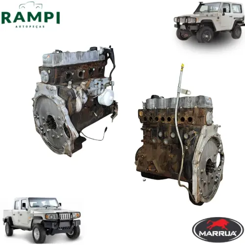 Motor Parcial Agrale Marruá 140cv MWM 2.8 ELETRONICO 