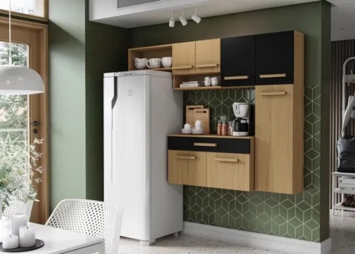 Cozinha Compacta Com Balcão Acari