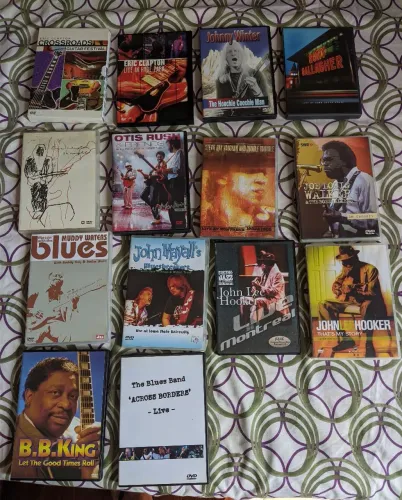 Coleção de DVDs de Blues - Diversos Artistas