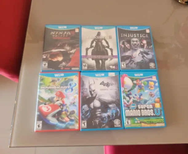 Jogos WiiU - 500 REAIS (lote Completo)