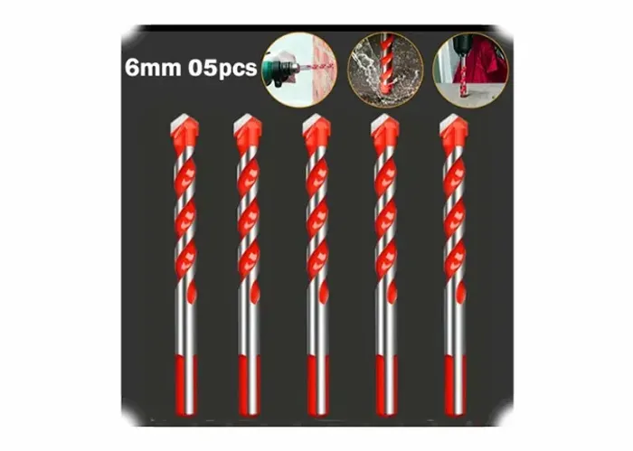 Broca Triângulo Multifuncional 6mm 05pcs