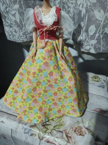 Vestido para Barbie
