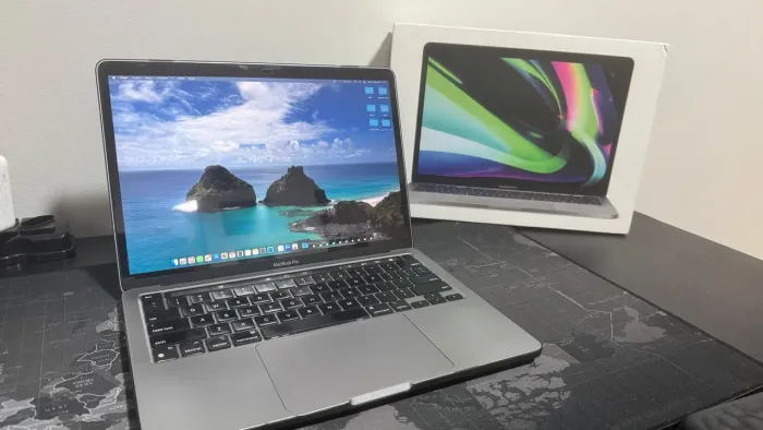 MacBook本体 MacBook Pro 2020 M1 8/256 Notebook Apple Macbook Pro M1 8GB LPDDR4 256GB SSD NVME Tela