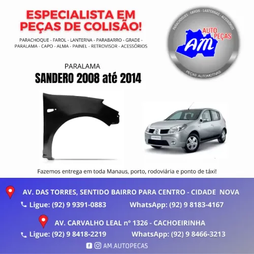 paralama sandero