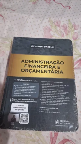 Livro: Administração Financeira e Orçamentária