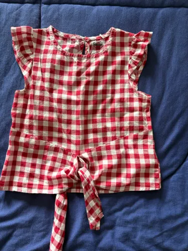 Blusa xadrez Tip Top tamanho 2 