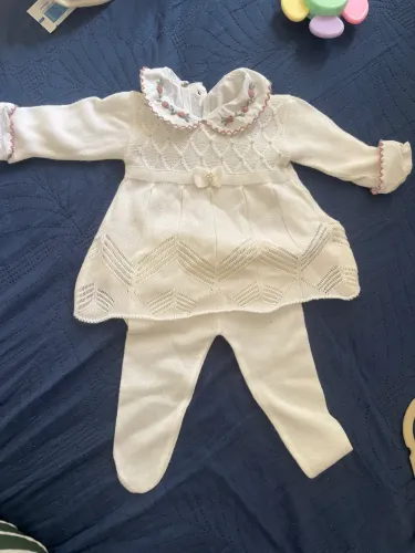 Saída maternidade tricot