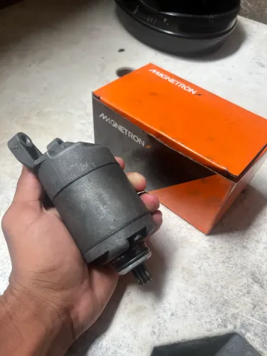 Motor de partida magnetron cg160 (start/fan/titan/broz)