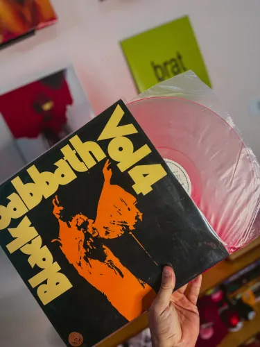LP Black Sabbath - Vol. 4 (Edição Rara Transparente Marmorizado) Crystal Marble