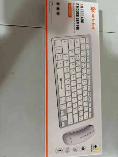 Teclado mouse sem fio 