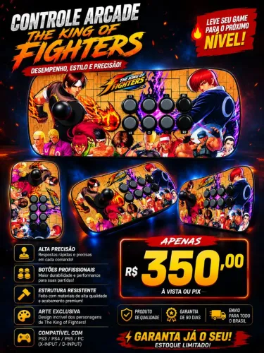 Vendo arcade para Pc, ps3 e PS4.