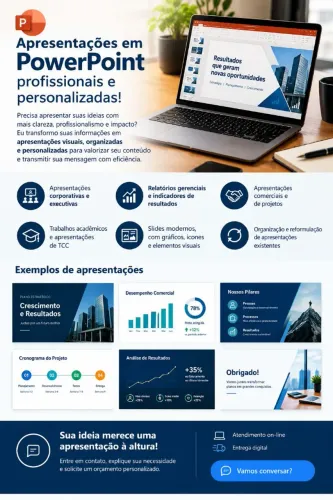 Apresentações em PowerPoint