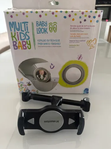 Espelho Retrovisor Multikids Baby Look para Bebê - Banco Traseiro