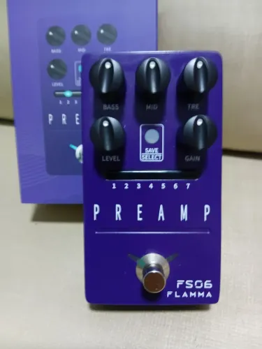 Pedal Preamp FS06 da Flamma (Estado de Novo)