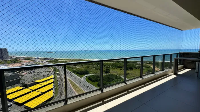 LUXO - 4 suítes com vista mar! 