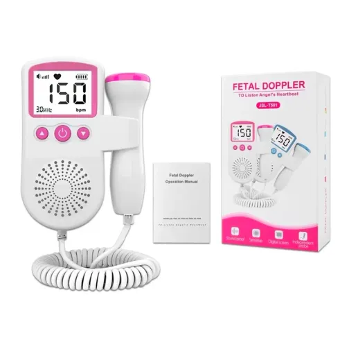 Doppler fetal - auscultar os batimentos do bebê usado apenas 1 vez
