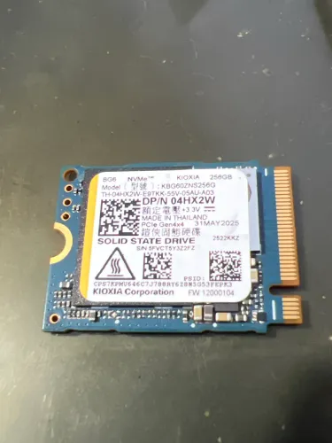 SSD nvme Kioxia 256Gb