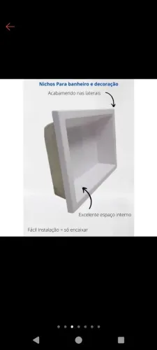 Vende-se vaso acoplado, nicho de parede e ralo de banheiro com clik