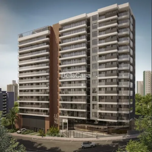 Apartamento à venda 2 quartos sendo 1 suíte, 1 vaga de garagem no Centro de Guarapari - ES