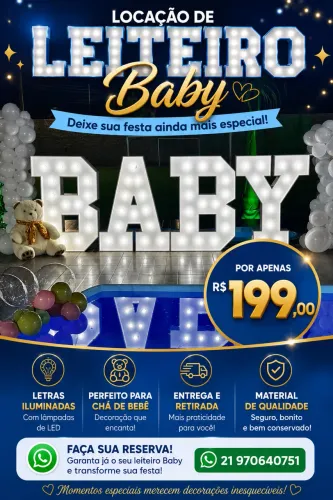 Letreiro Baby 