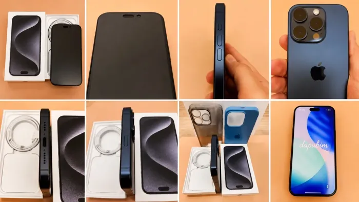 iPhone 15 Pro 128 GB bateria 100% sem risco com caixa e carregador nunca usado