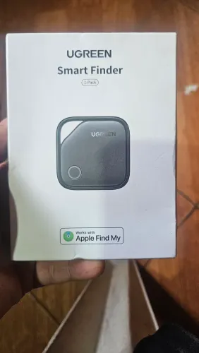 Rastreador Inteligente Ugreen Smart Finder - Compatível com Apple Find My (Novo)
