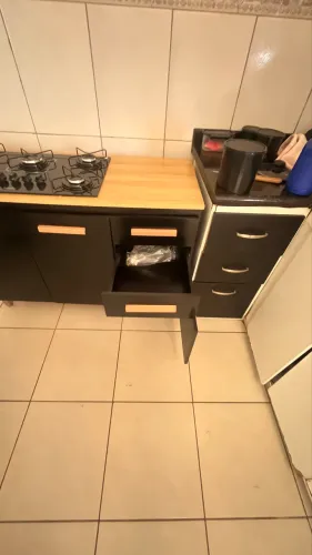 FOGÃO COOKTOP + ARMÁRIO 