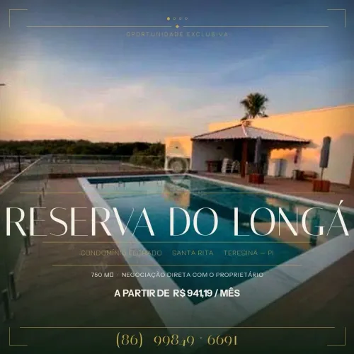 Lote 750m² Condomínio Reserva do Longa