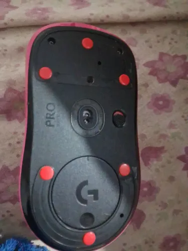 Mouse gamer g pro x superlight rosa (possui apenas o dongle)