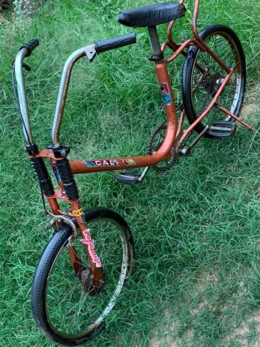 Bicicleta antiga berlineta