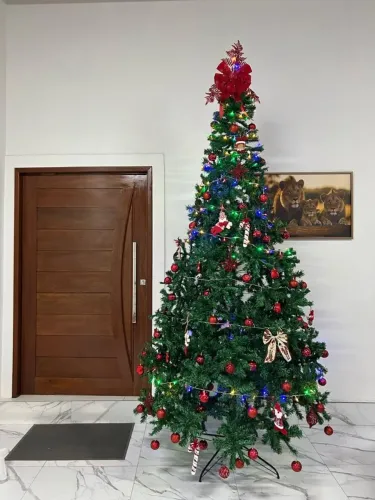 Árvore de natal usada só uma vez , está em perfeito estado. De 3 metros