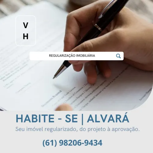 ALVARÁ | HABITE-SE | REGULARIZAÇÃO IMOBILIÁRIA