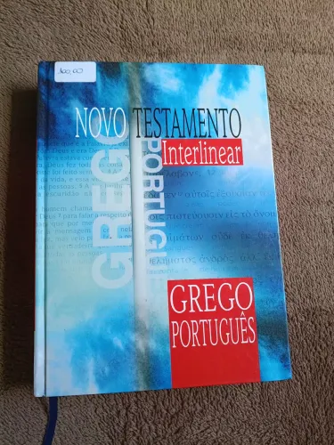Livro Novo testamento interlinear grego português