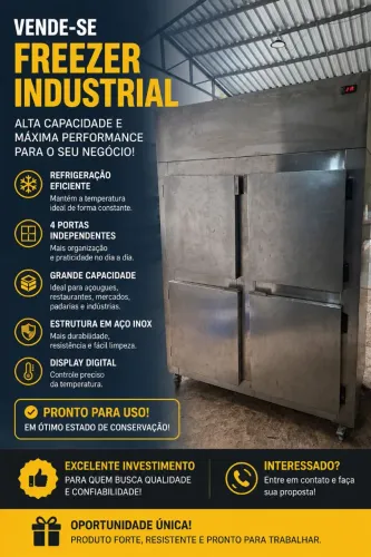 Geladeira industrial