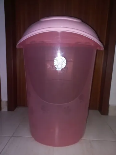 Cesto infantil rosa