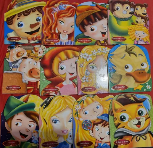 Livros Infantis Contos- Chapéuzinho vermelho etcciranda cultural