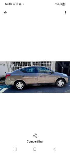 Nissan Versa SV 1.6 16V Flex Fuel 4P Mec. 2014