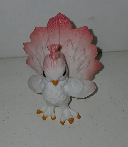 BONECO ACTION FIGURE MINIATURA CRIATURA MONSTRO MITOLOGICO PAVÃO MISTICO MITICO MAGICO